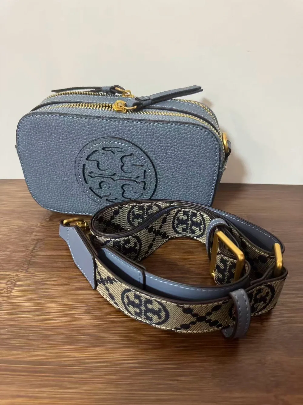 Tory Burch slate blue